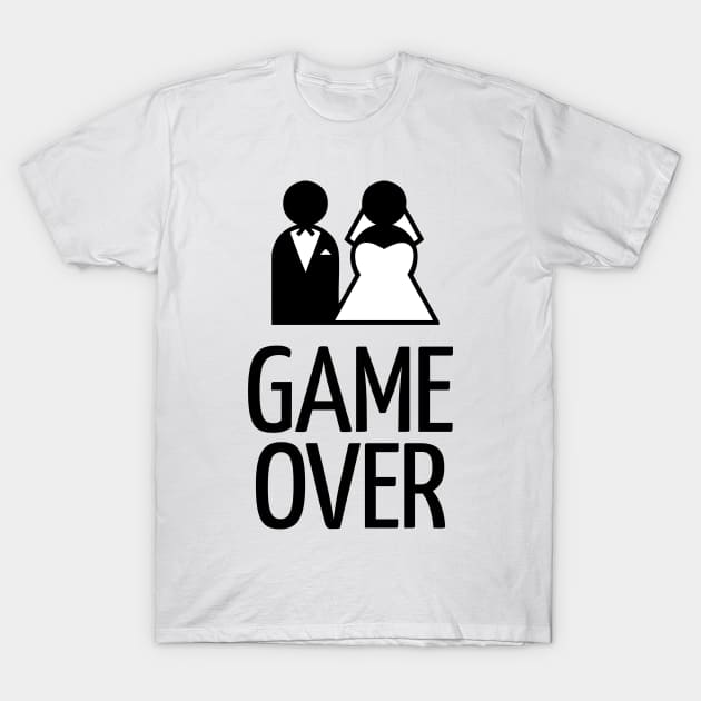 Game Over T-Shirt by NVDesigns